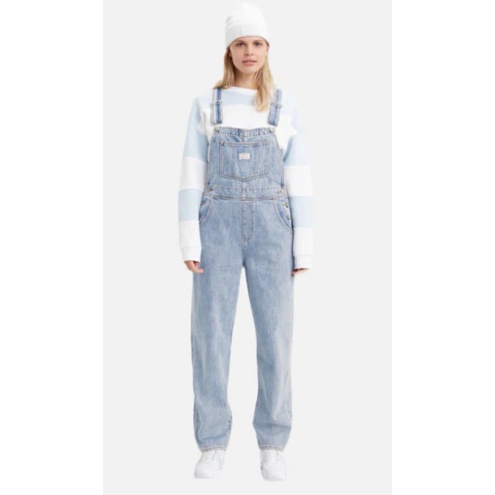 Levi's Light Blue Denim Women's Overalls